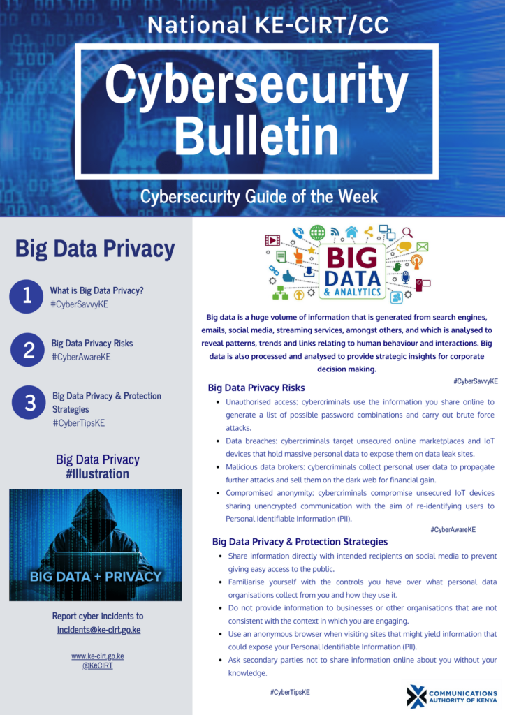 Big Data Privacy