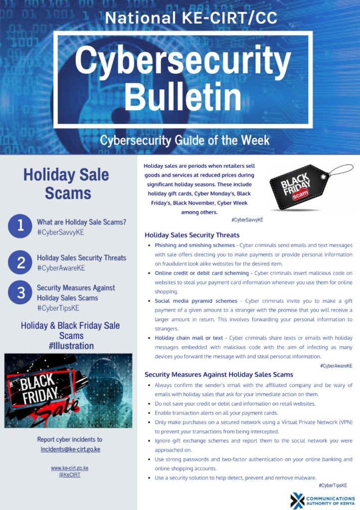 Holiday Sale Scams