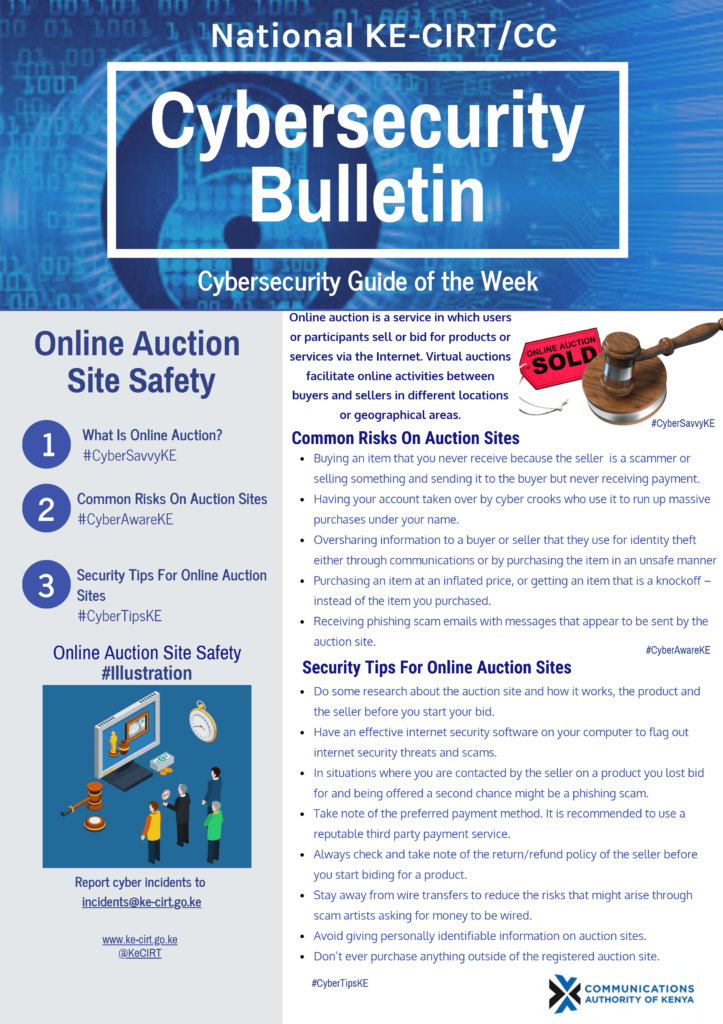 Online Auction Site Safety