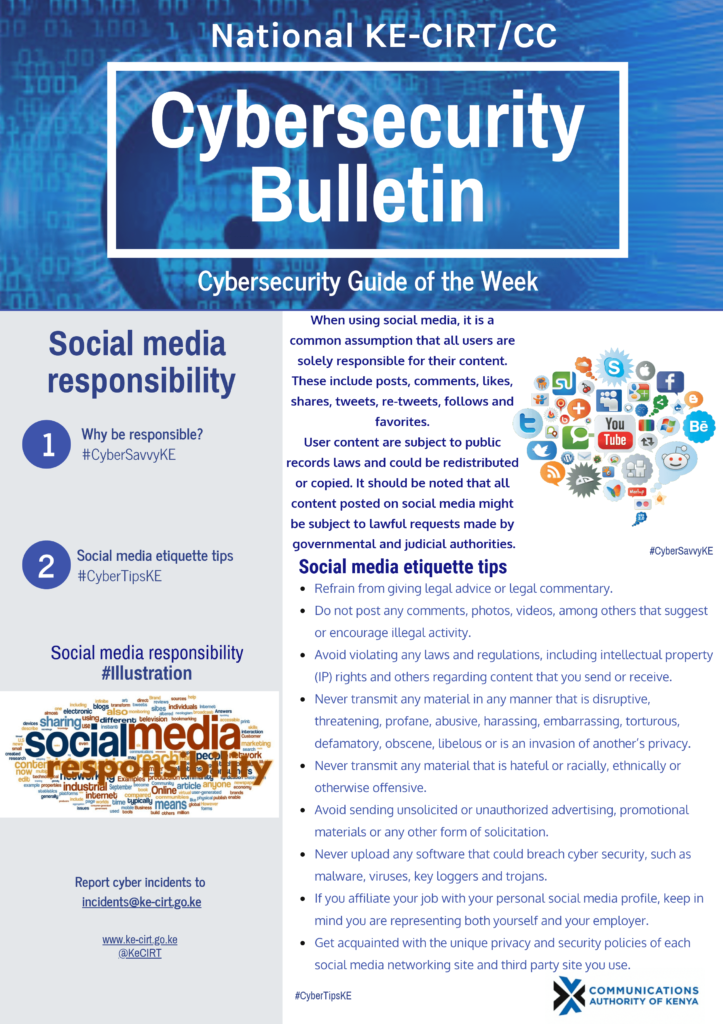 Social Media Responsibility