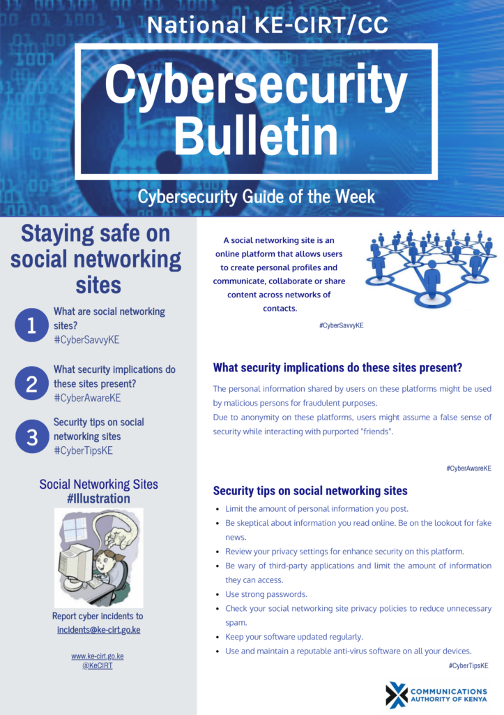 Staying Safe on Social Networking Sites